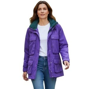 L.L. Bean Jacket Gortex Gorpcore Vintage North Col Outerwear Purple utility